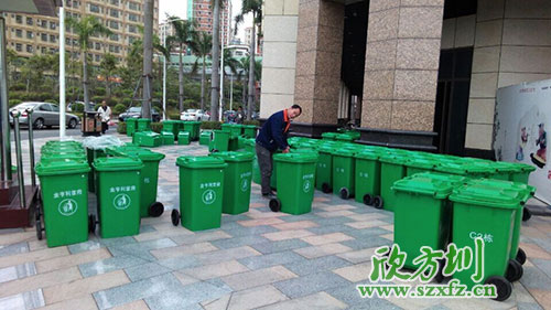 欣方圳塑料環(huán)保垃圾桶，天津市場銷量倍增