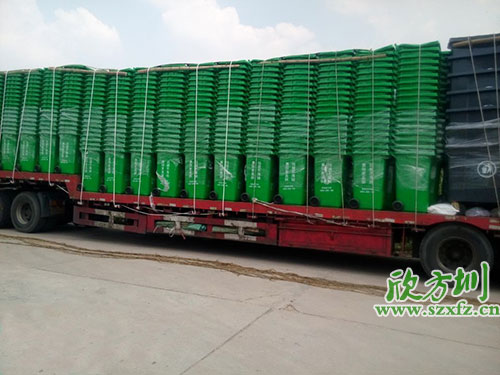 欣方圳塑料環(huán)保垃圾桶，天津市場銷量倍增