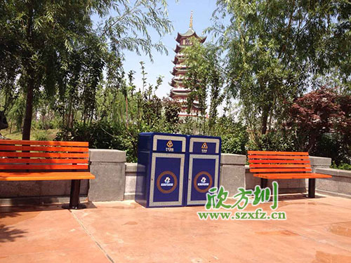 戶外分類彩繪垃圾桶什么品牌好？欣方圳為您推薦